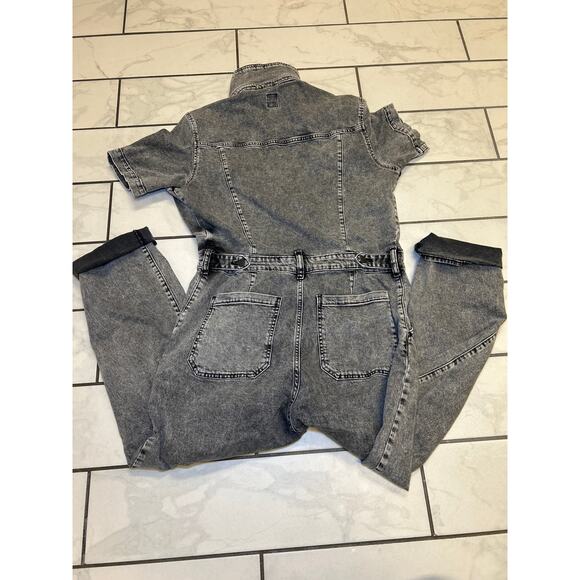 Gap denim women’s jumpsuit size 10 black wash - Picture 5 of 5